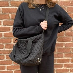 BLACK QUILTED BAG 🖤